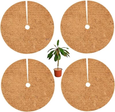 Coconut Mat - Pack of 4 - 30 cm - Winter Bescherming voor Planten - Koud Bescherming en Vorst Bescherming - Tuin - Buitenplanten