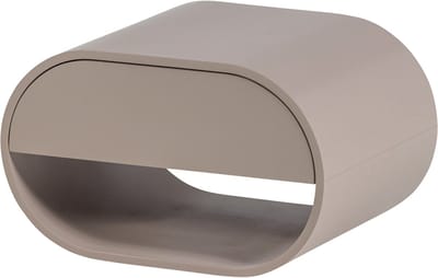 WOOOD Momo Nachtkastje Hangend - Hout - Zand - 24x36x28