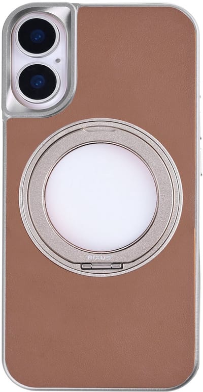 Rixus MagWrap Case For Apple iPhone 17 Brown