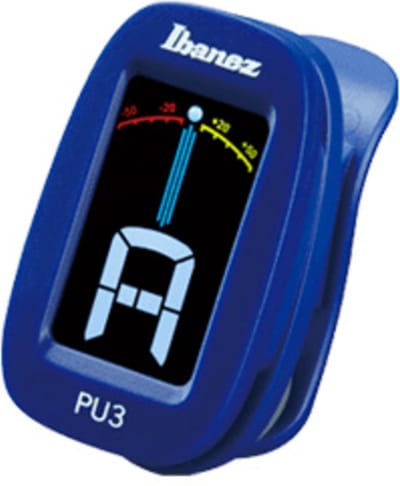 Ibanez PU3-BLUE Chromatic Clip Tuner / chromatische stemapparaat voor gitaar