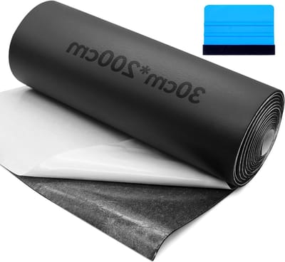 Zelfklevende Neopreen Foamplaat 300 mm x 3 mm x 2 m - Geluidisolatie, Antislip en Isolatiemateriaal voor Diverse Toepassingen