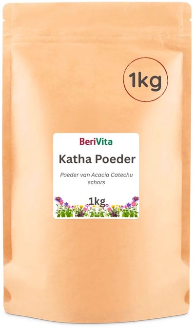 Katha Poeder 1kg - Puur Acacia Catechu Poeder - Haarmasker