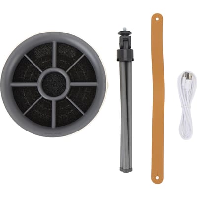 Desktop Afzuigkap Draagbaar Wasbaar Verstelbare Hoek 3 Snelheden Kook Afzuigventilator voor Thuiskeuken beige