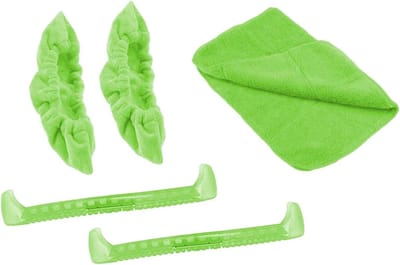 Schaatsbladbeschermers - Schaats Covers - Schaatsen Beschermen - Anti-Perforatie Ontwerp - 32 cm - Groen