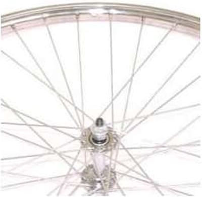 Roland voorwiel 28 x 1 3/8 vast HL32 velg rvs spk