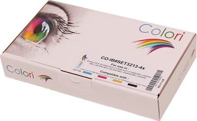 Set 4x Colori huismerk inkt cartridge geschikt voor Brother LC-3213 LC-3211 LC-3213VALBP voor Brother DCP-J572DW DCP-J772DW DCP-J774DW MFC-J490DW MFC-J491DW MFC-J497DW MFC-J890DW MFC-J895DW
