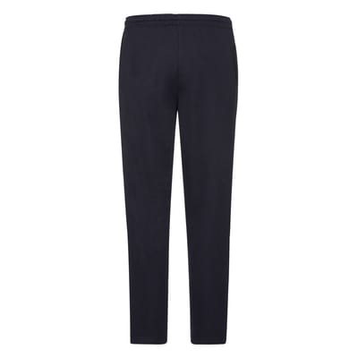 Fruit of the Loom Heren joggingbroek met open zoom (Deep Navy)