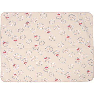 Wasbare plasmatjes, lekvrij, ademend, waterdicht, TPU, multifunctioneel, herbruikbaar, voor trainingsdoeleinden. 70x90cm white