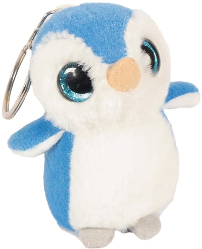 PIA Soft Toys - Pluche Pinguin Sleutelhanger - 9 cm