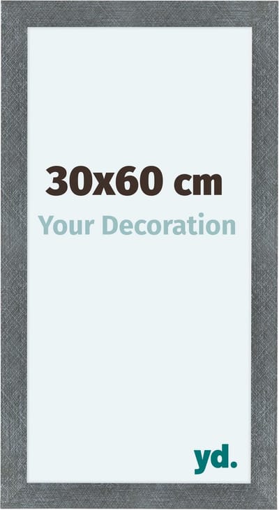 Your Decoration - Fotolijst 30x60 cm - MDF - IJzer Geveegd - Como