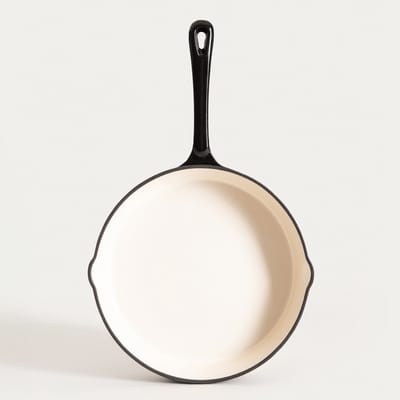 HOMLA - Frying Pan - 26 cm - Zwart Gietijzer
