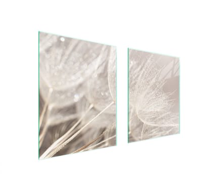 TMK ArtDeko - Glazen Beschermplaat voor Fornuis - 85x52 cm - Bloemmotief
