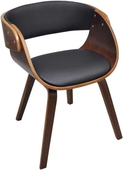 Design Eetkamerstoel - Comfortabele Stoel - Gezellig Tafelen - Elegant Houten Frame - 53 x 70 x 52 cm