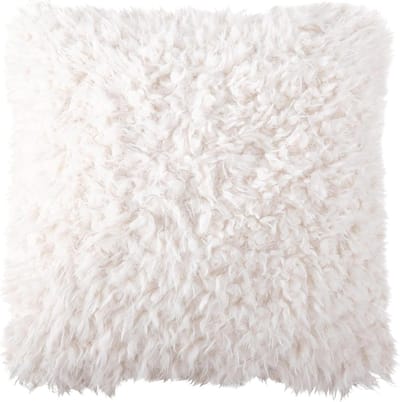 Kussenhoes - Decoratiehoes - Woonkamer Aankleden - Zacht Polyester - 40x40 cm - Wit