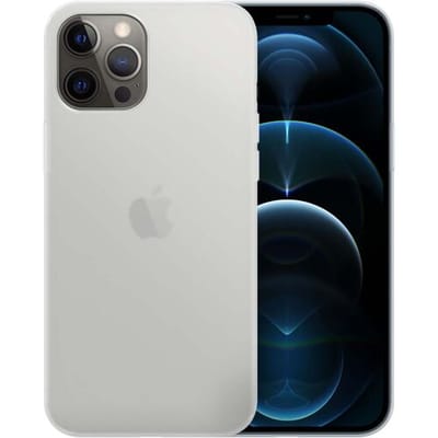 Ceezs telefoonhoesje geschikt voor Apple iPhone 11 Pro hoesje siliconen - backcover - optimale bescherming - Matte Transparant