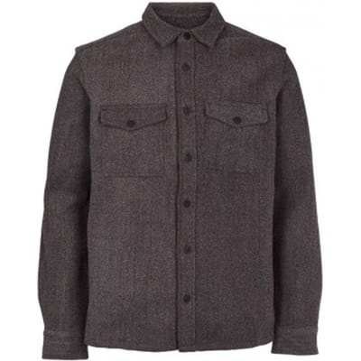 Kronstadt Overhemd kurt ks3224 charcoal