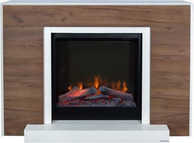 Xaralyn Elektrische haard - Marvik ELE - 1400 Watt verwarming - met afstandsbediening - haardombouw inclusief inbouwhaard - schouw