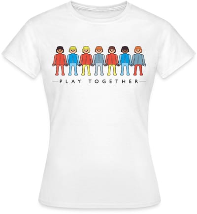 Playmobil Figuren Play Together T-Shirt Dames