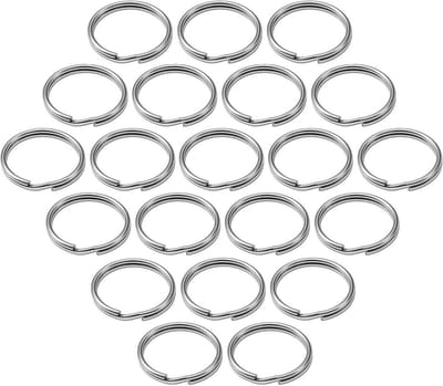 Stevige Sleutelbos Clips - 50 Stuks - Metalen Sleutelringen voor Sleutelbossen