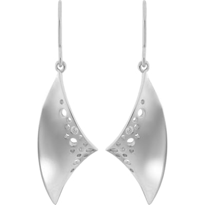 Orphelia 'Ella' Dames 925 Sterling Zilveren Dangle Oorbellen - Zilver zo-7369