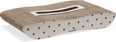 Beeztees Poezel - Krabplank - Karton - Beige - 50x30x8 cm