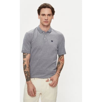 Wrangler - REFINED POLO SHIRT NAVY - XXL