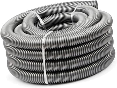 Stofzuigerslang Flexibel - Stofopvangslang EVA - Industrieel Schoonmaken - Duurzaam EVA Materiaal - 3 Meter Lengte 38mm Binnen - Grijs