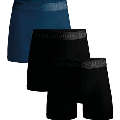 Muchachomalo Boxershort Heren – 3 Pack – Modal Katoen– Zachte Boxershort– Kleding – Heren Ondergoed – Onderbroeken Heren