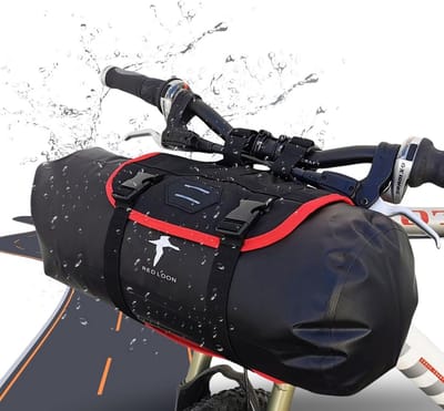 Waterdichte 10 Liter Fietstas voor Stuur - Afneembare Fietstas met Rolsluiting