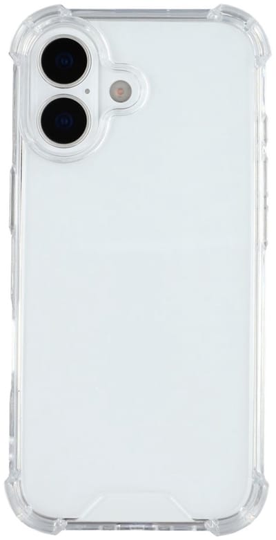 Anti Shock Silicone Hoesje Geschikt voor iPhone 17 - transparant - ZT Accessoires