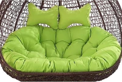 Hangmat Stoel - Dubbelzits Hangstoel - Ontspannen in de tuin - Waterdicht en zonbestendig - 150 x 110 cm - M