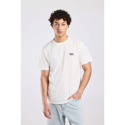 America Today Edson Snow White Größe: S | Basic T-Shirts Outlet | Herren | Weiß