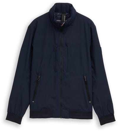 Tom Tailor - Blouson met opbergbare capuchon - Maat S - sky captain blue