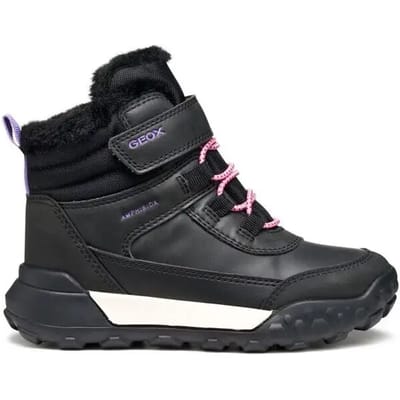 Winterlaarzen met bont voor meisjes Geox Trekkyup ABX