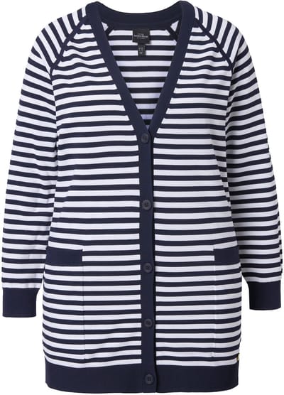 Ulla Popken - Dames - Vest - Donkermarine - Maat 42+