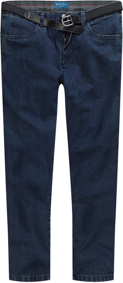 Boston Park - Heren - Jeans swing pockets - Donkerblauw denim - Maat 70
