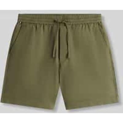 Tommy Hilfiger Dover 8 Po Sorona Linen Chino Dark Artichoke Taglia: W32 | Pantaloncini Outlet | Uomo | Bianco