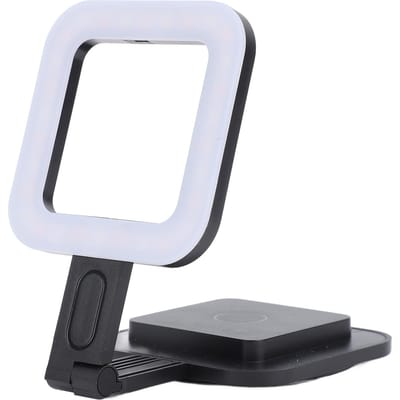 Lumière d'appoint pour téléphone Rechargeable 2500K‑9000K Contrôle tactile Pliable 180 degrés Réversible Téléphone Magnétique