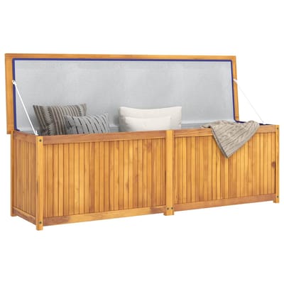 vidaXL - Tuinbox - 175x50x55 - cm - massief - teakhout