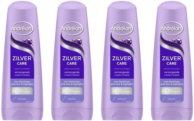 Andrélon Conditioner Zilver Care - 4 x 200 ml
