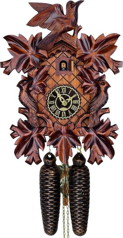 Trenkle - 8101-4_nu - gebeeldhouwde koekoeksklok - 8-daags kettinguurwerk - Kuckuck Classic