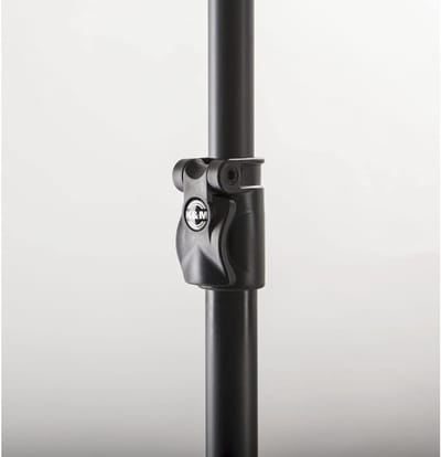 Geluidsopname-boom - Microfoonarm Uitschuifbaar - Professionele Opnames - Robuust Aluminium Frame - 322 cm Lengte - Zwart