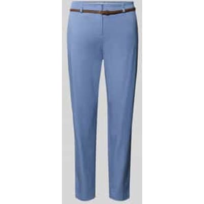 broek in verkorte pasvorm met riem