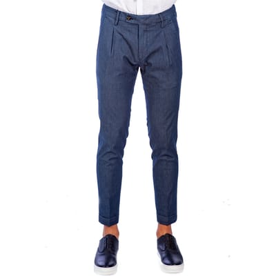 Michael Coal - Capri broek met Pence Effet Denim FREDERICK 1107 W298