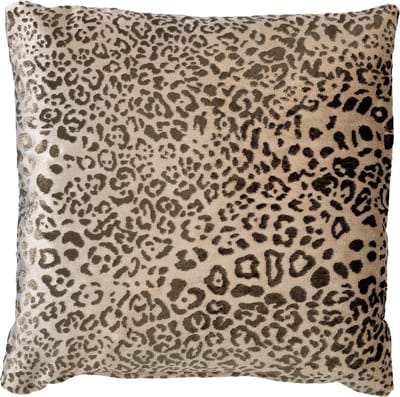 LEONELLE | sierkussen 45x45 cm | Pumice Stone | beige | dierenprint | Hoii | met duurzame kussenvulling