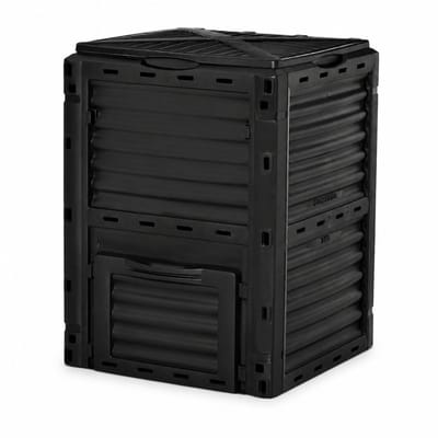 Celestul Compostbak 300L Zwart – Kunststof Bio Composter – Compostvat – Compost Ton voor Tuin
