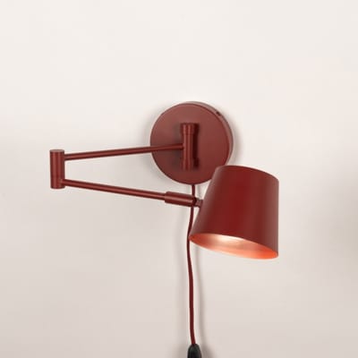 Lumidora Wandlamp 75320 - Voor binnen - SYDNEY - GU10 - Rood - Metaal