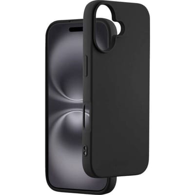 Hama hoesje geschikt voor Iphone 17 - Fantastic Feel cover - Zwart