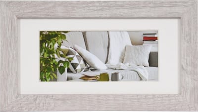 Fotolijst - Henzo - Modern - Fotomaat 10x20 cm - Wit