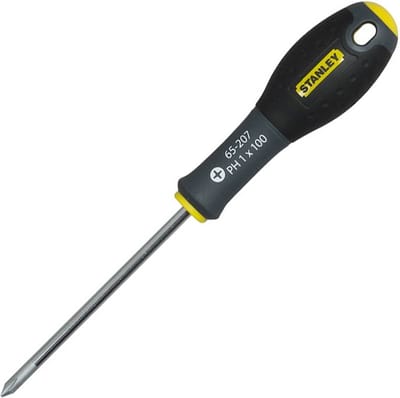 STANLEY FatMax Schroevendraaier Phillips PH1 X 100mm